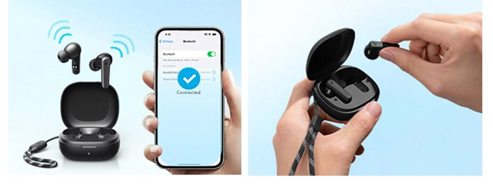 Soundcore by Anker P20i Verdadeiro Fones De Ouvido Sem Fio 30H Fones De Ouvido B