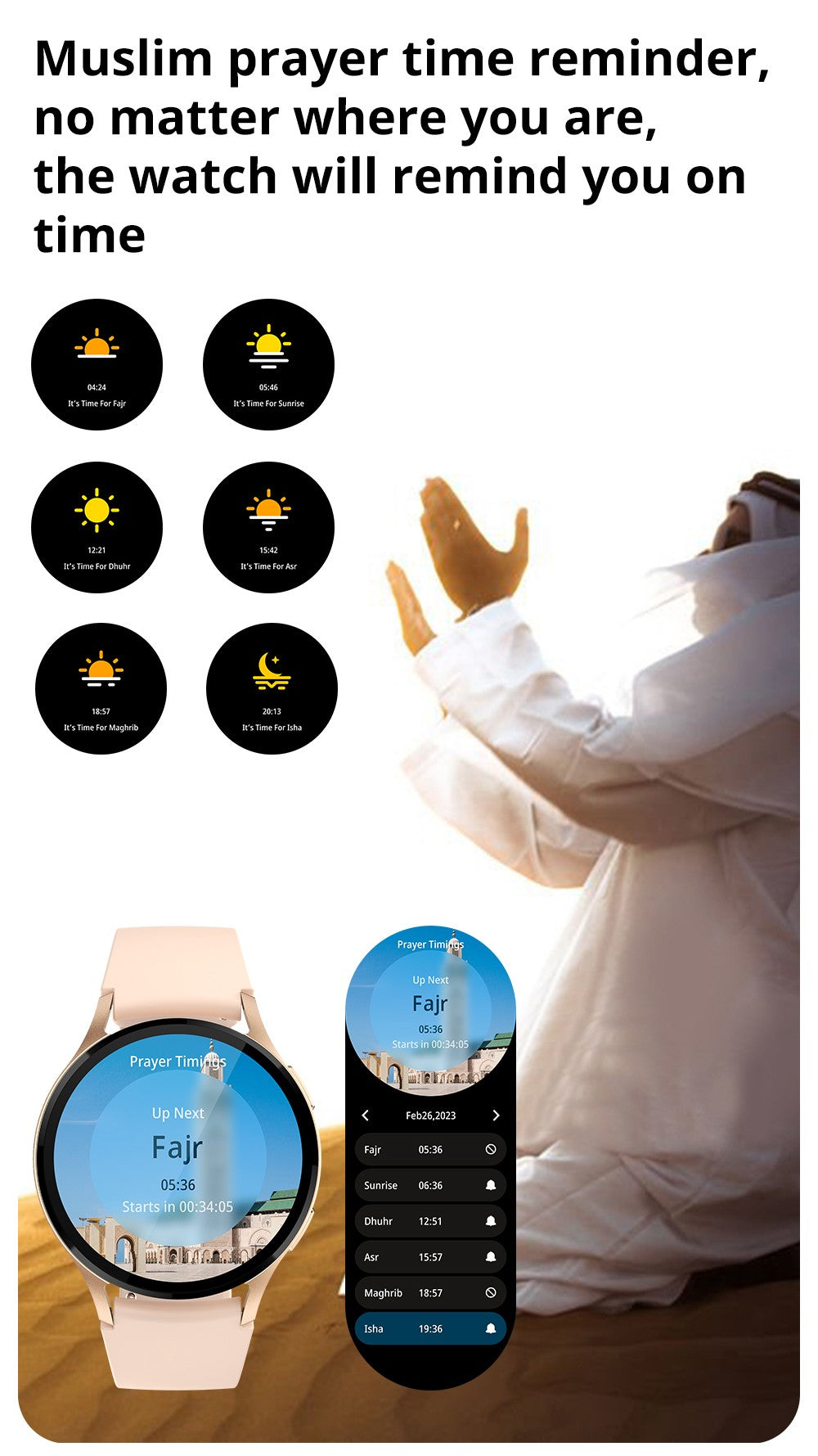 COLMI i28 Ultra AI Smartwatch AMOLED Display, AI Da-GPT integrado, oração muçulm