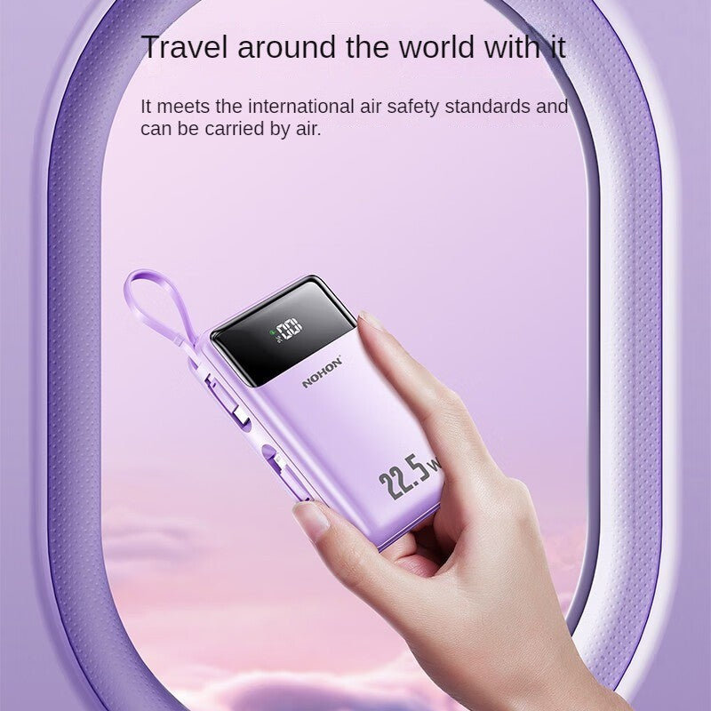 Nohon power bank 20000mah carga super rápida para iphone 16 pro max 15 14 13 ipa