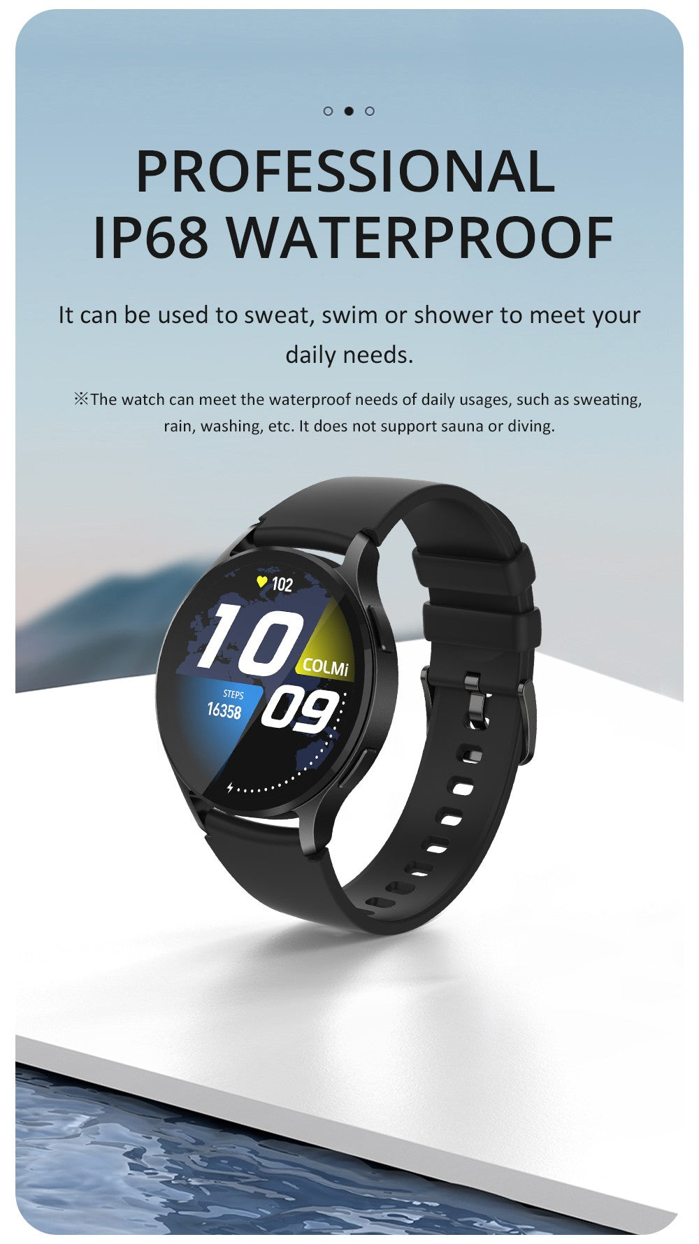 COLMI i28 Ultra AI Smartwatch AMOLED Display, AI Da-GPT integrado, oração muçulm