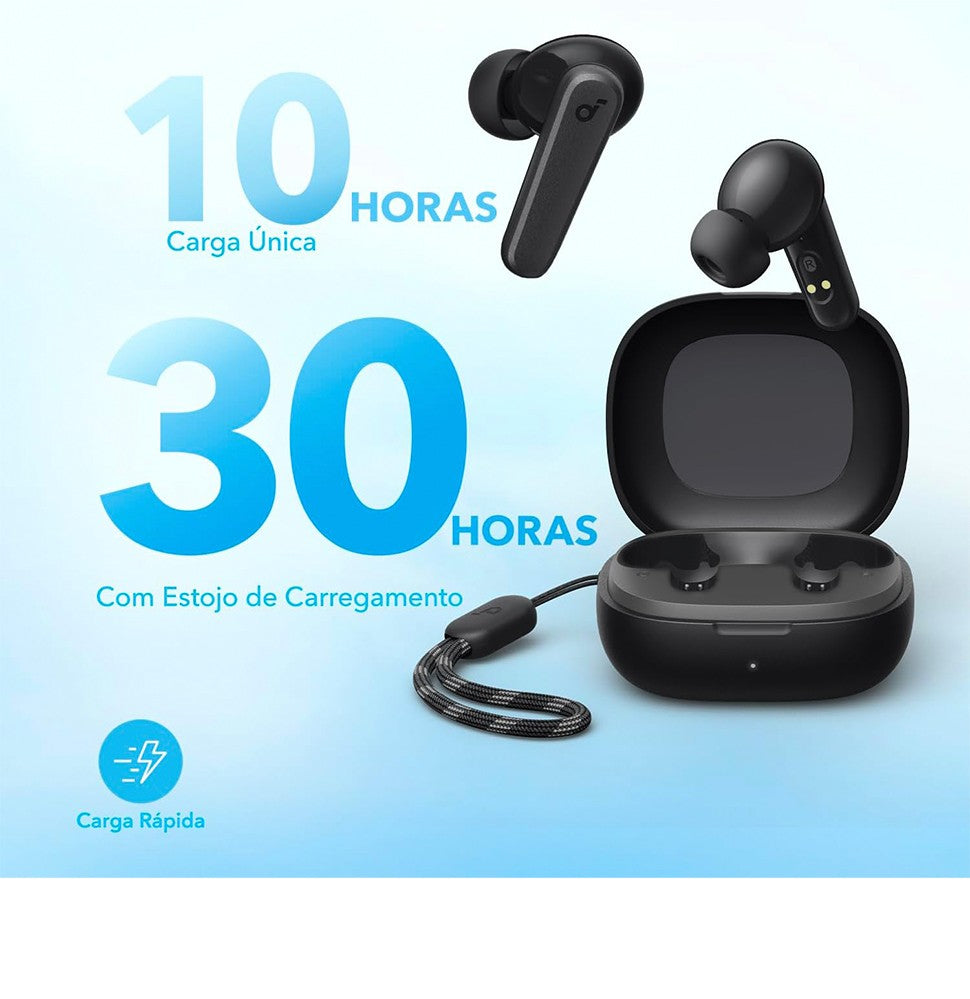 Soundcore by Anker P20i Verdadeiro Fones De Ouvido Sem Fio 30H Fones De Ouvido B