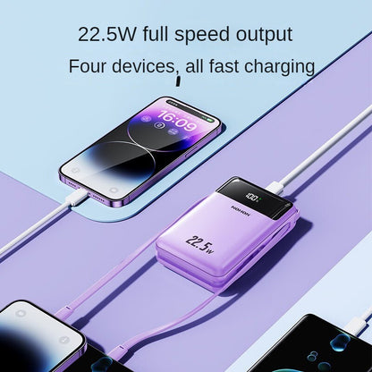 Nohon power bank 20000mah carga super rápida para iphone 16 pro max 15 14 13 ipa